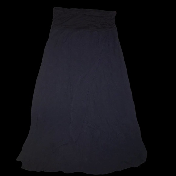 C EST 1946 Navy Maxi Skirt  SZ S - Picture 7 of 10